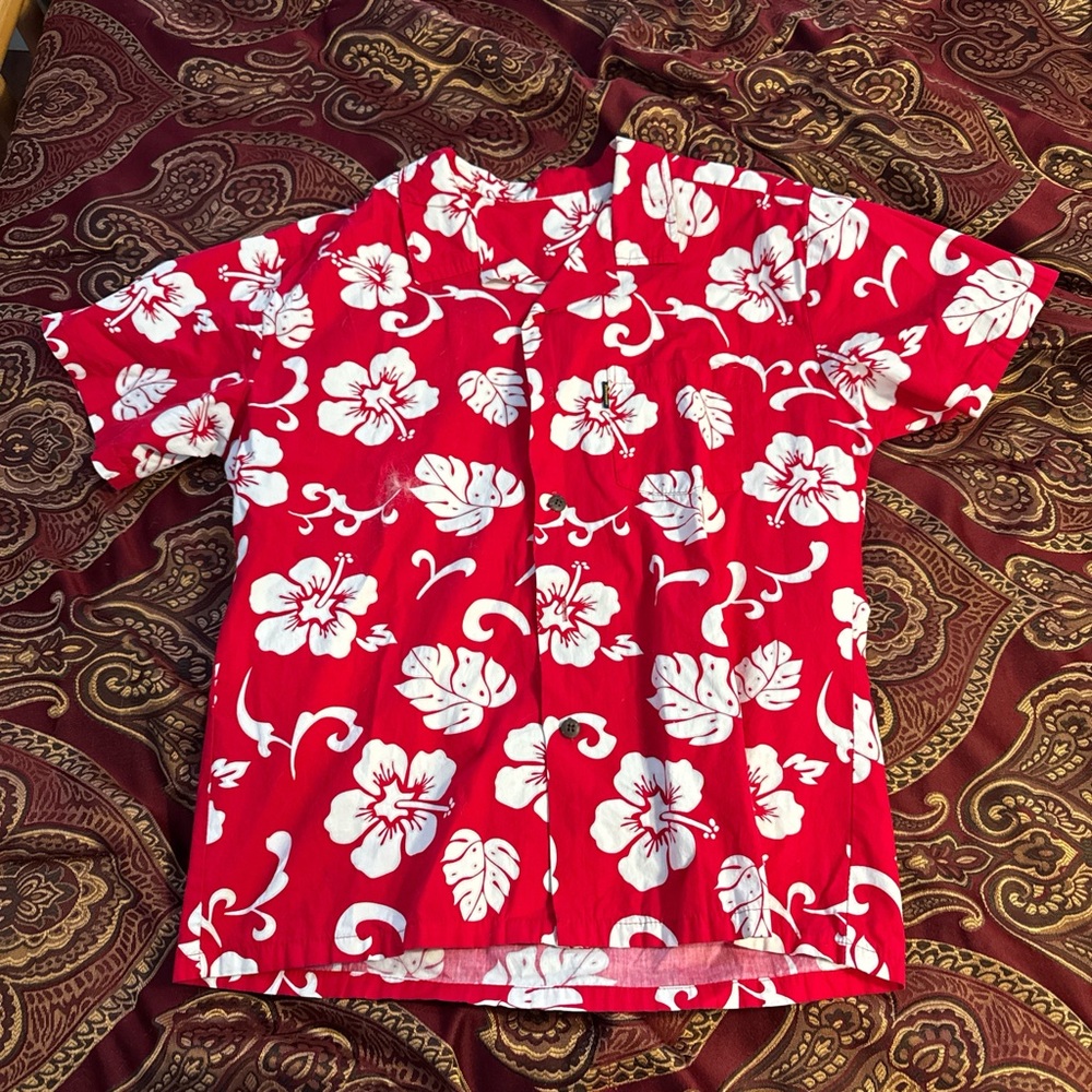 Red Hawaiian Shirt